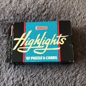 MLB Cards Don Russ highlights 1987